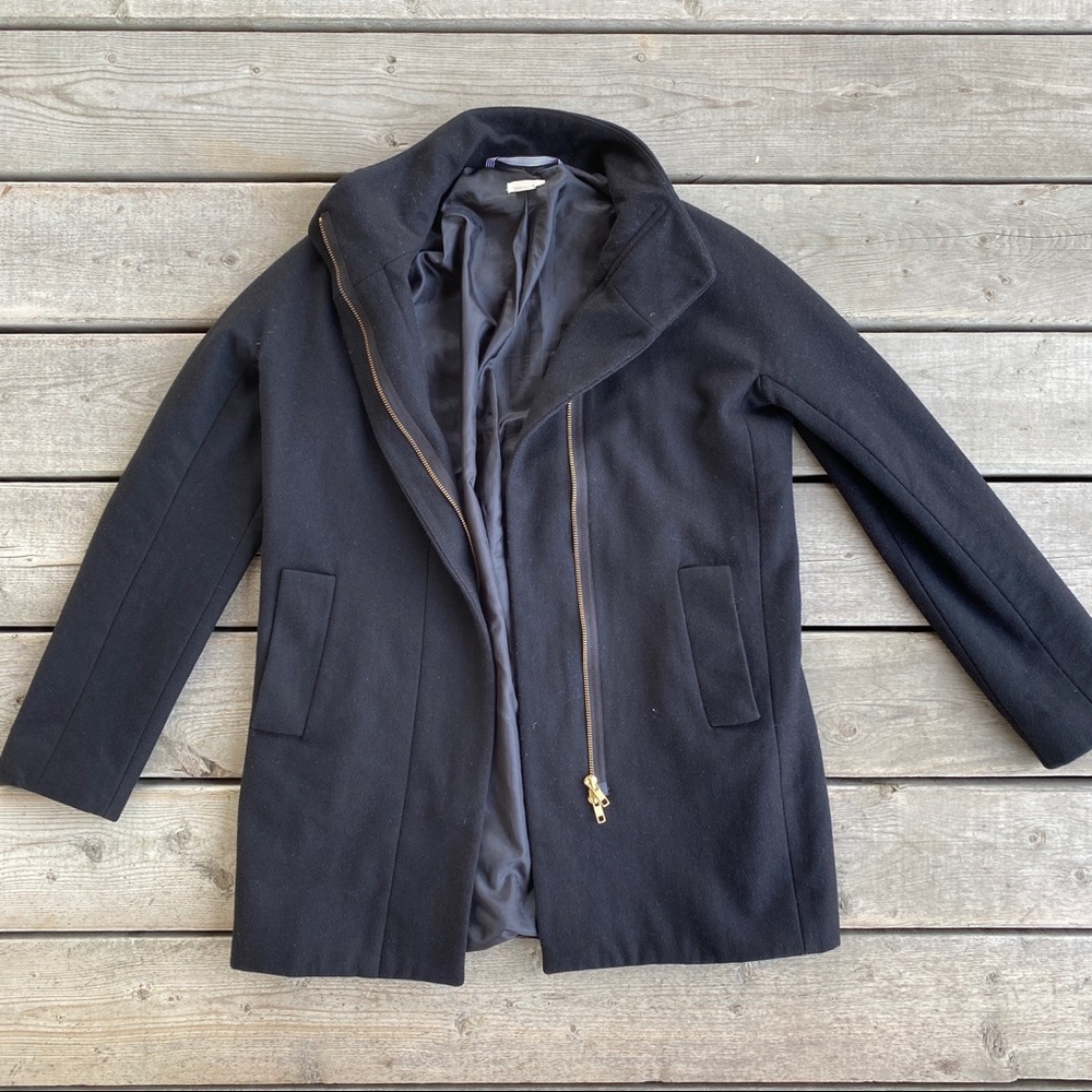 J.Crew Simple & Sleek Wool Coat